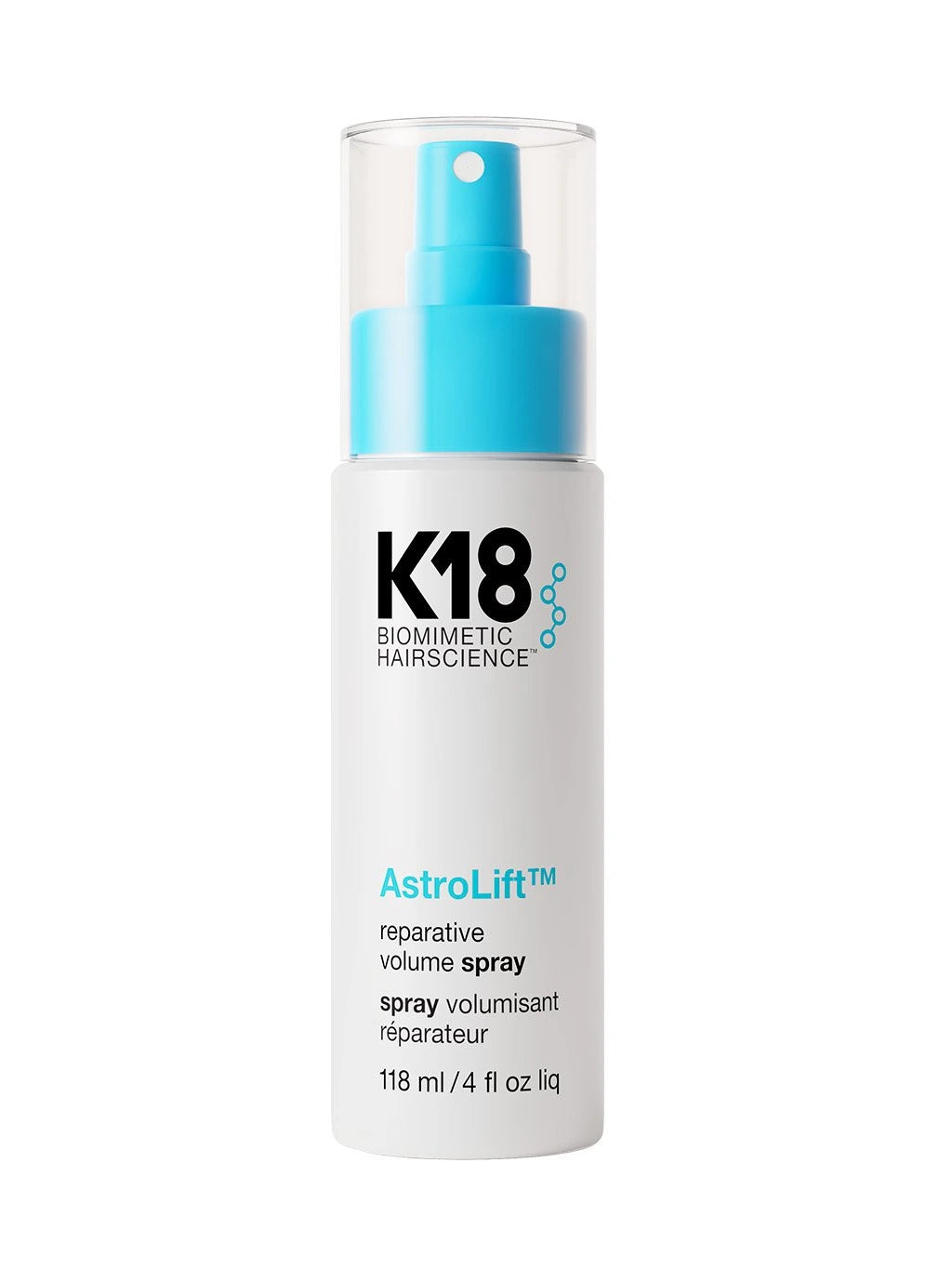 K18 AstroLift Reparative Volume Spray Objemový sprej 118 ml