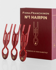 Fiona Franchimon Nº 1 Hairpin | Ruby Red (3 pcs)