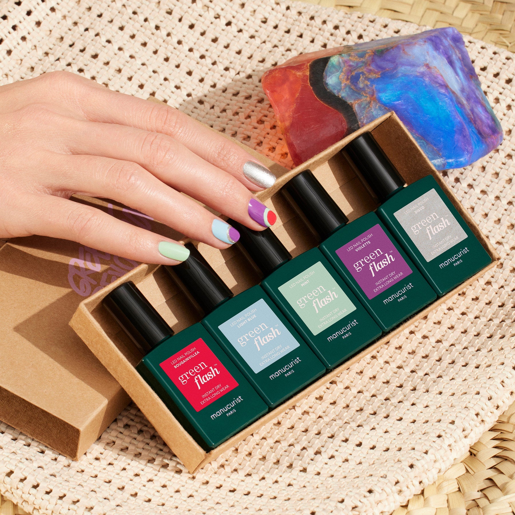 Manucurist Green Flash LED lak VIOLETTE 15ml