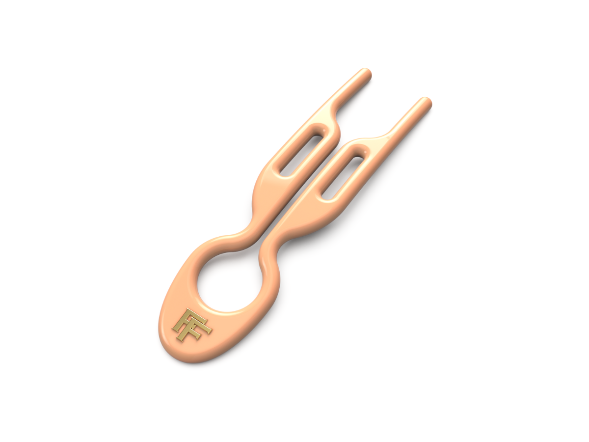 Fiona Franchimon Nº 1 Hairpin | Peach Fuzz (3 ks)