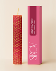 Raw candle "Passion" Red Candle