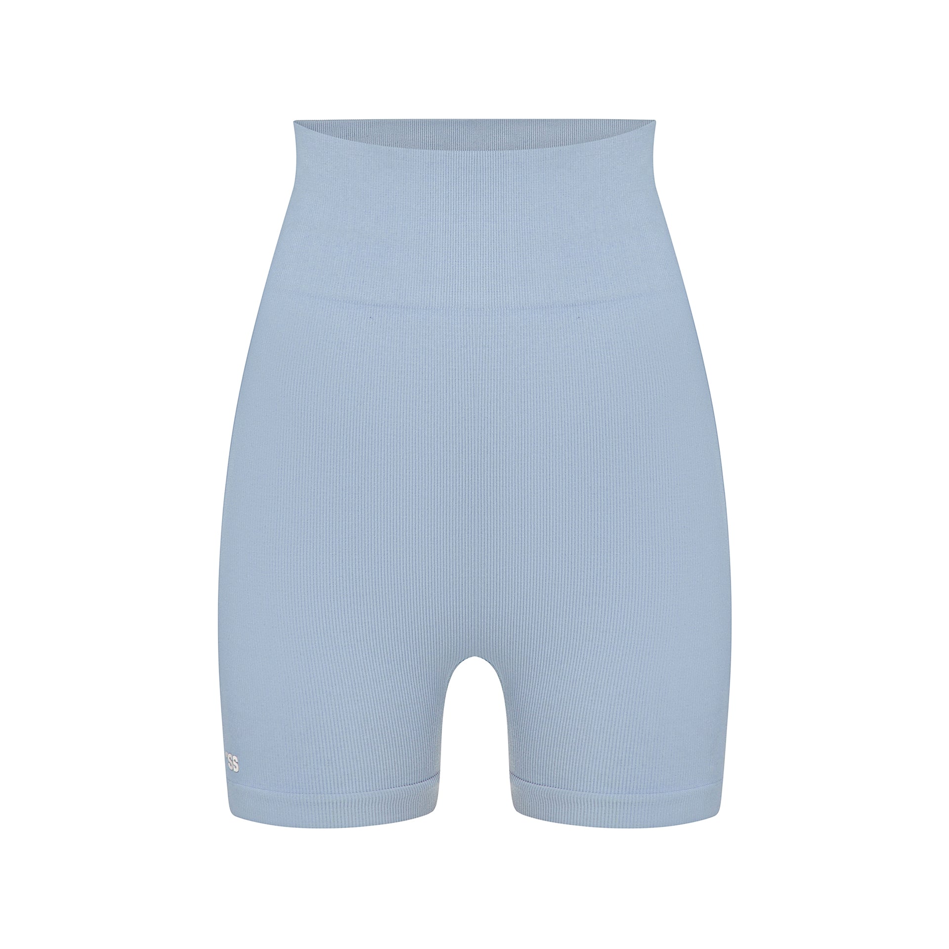 Sister's Aroma Seamless Ribbed Shorts Dirty Blue