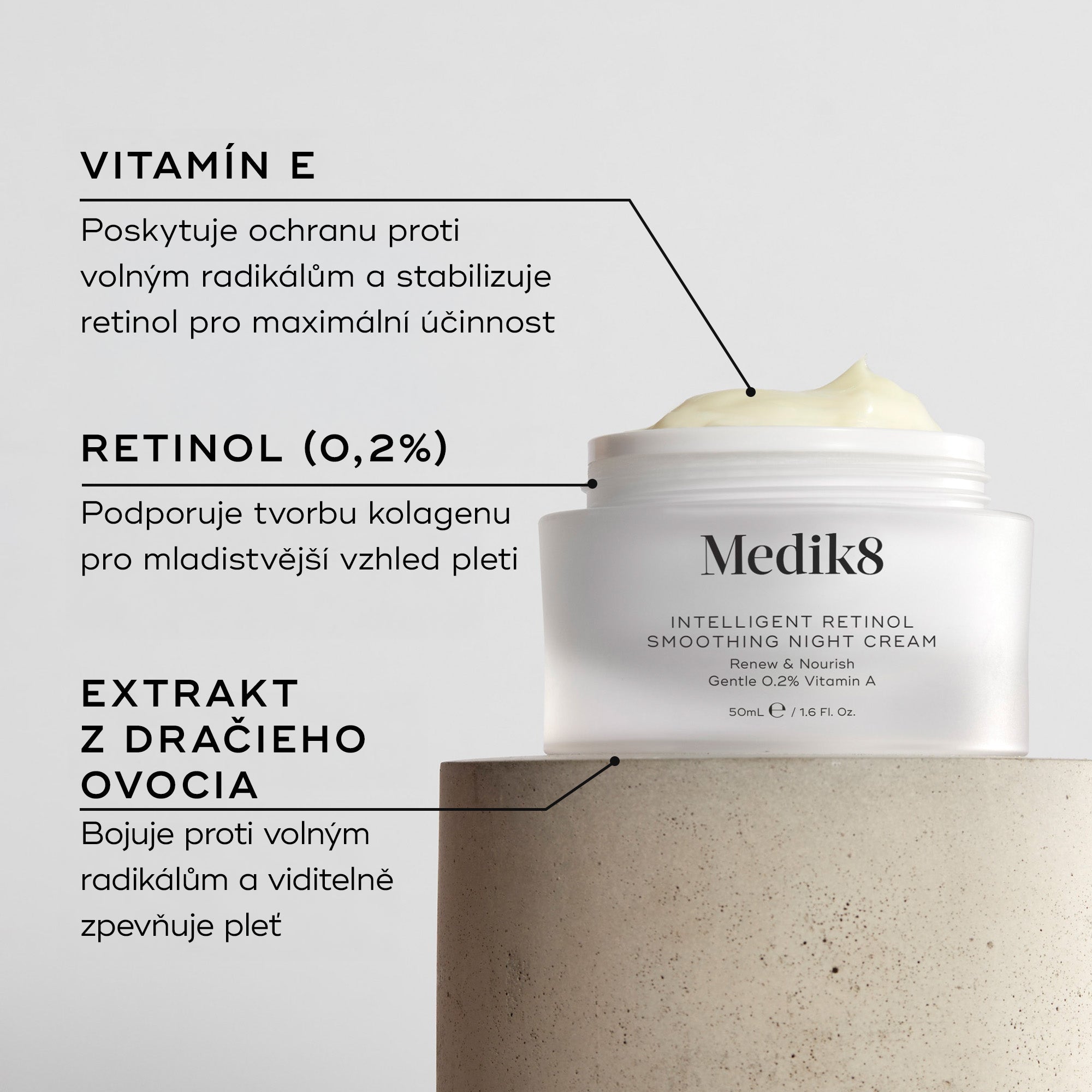 Medik8 Intelligent Retinol® Smoothing Night Cream