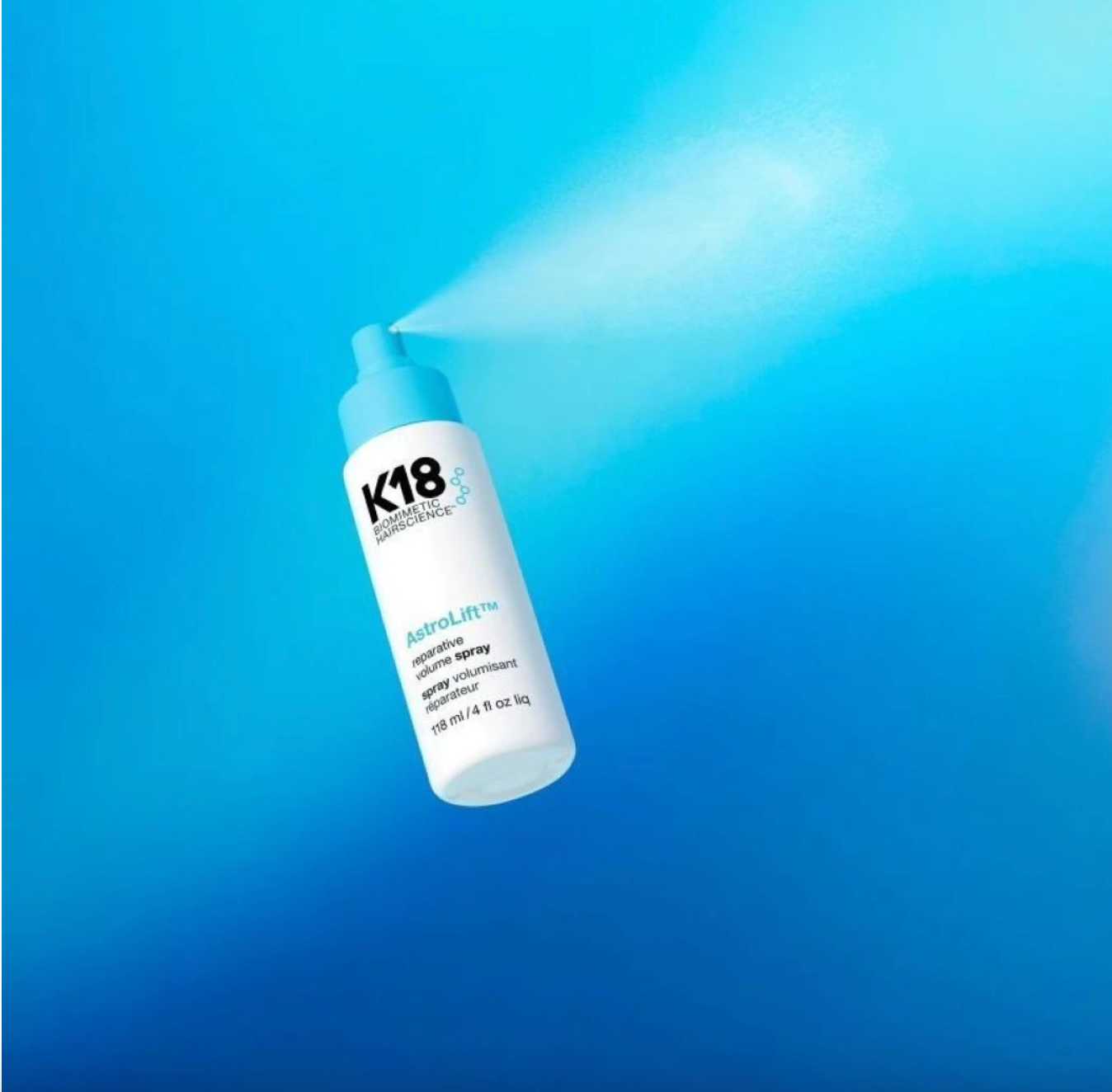 K18 AstroLift Reparative Volume Spray Objemový sprej 118 ml