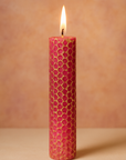 Raw candle "Passion" Red Candle