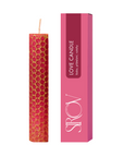 Raw candle "Passion" Red Candle