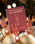 Fiona Franchimon Nº 1 Hairpin | Ruby Red (3 pcs)