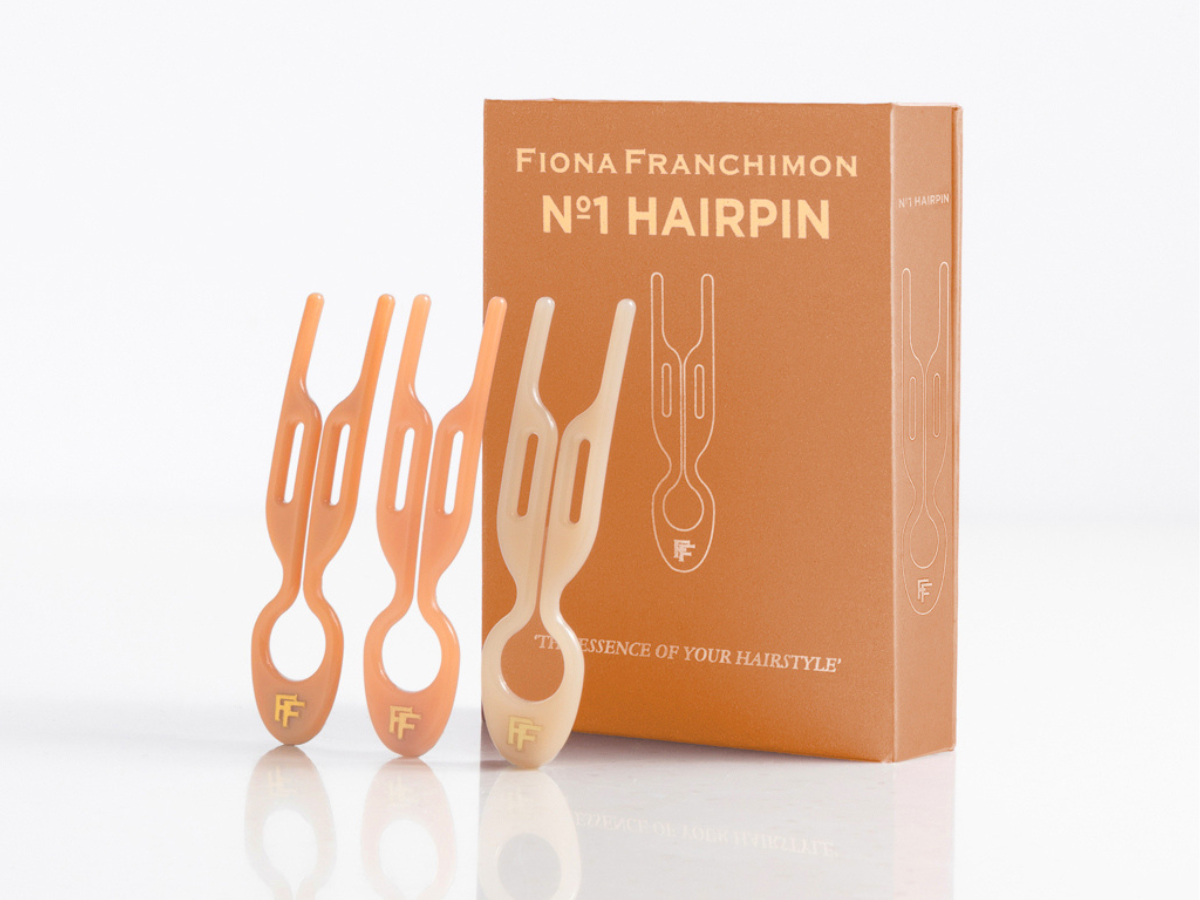 Fiona Franchimon Nº1 HAIRPIN | Los Angeles Collection | Peach Fuzz, Rose & Soft Beige 3ks