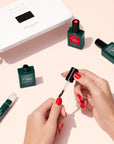 Manucurist Green Flash Kit PRO 36W (Poppy Red and Hortencia)