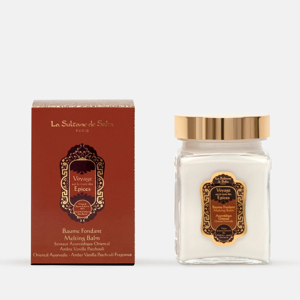 La Sultane De Saba Melting Balm - Oriental Ayurvedic Amber Vanilla Patchouli Fragrance 300 ml
