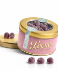 Leone 1857 Mirtilli Želé bonbony s příchutí borůvek v plechové dóze, 150 g