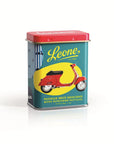 Leone 1857 × Vespa Miste Dissetanti – ovocné pastilky v plechové dóze, 30 g