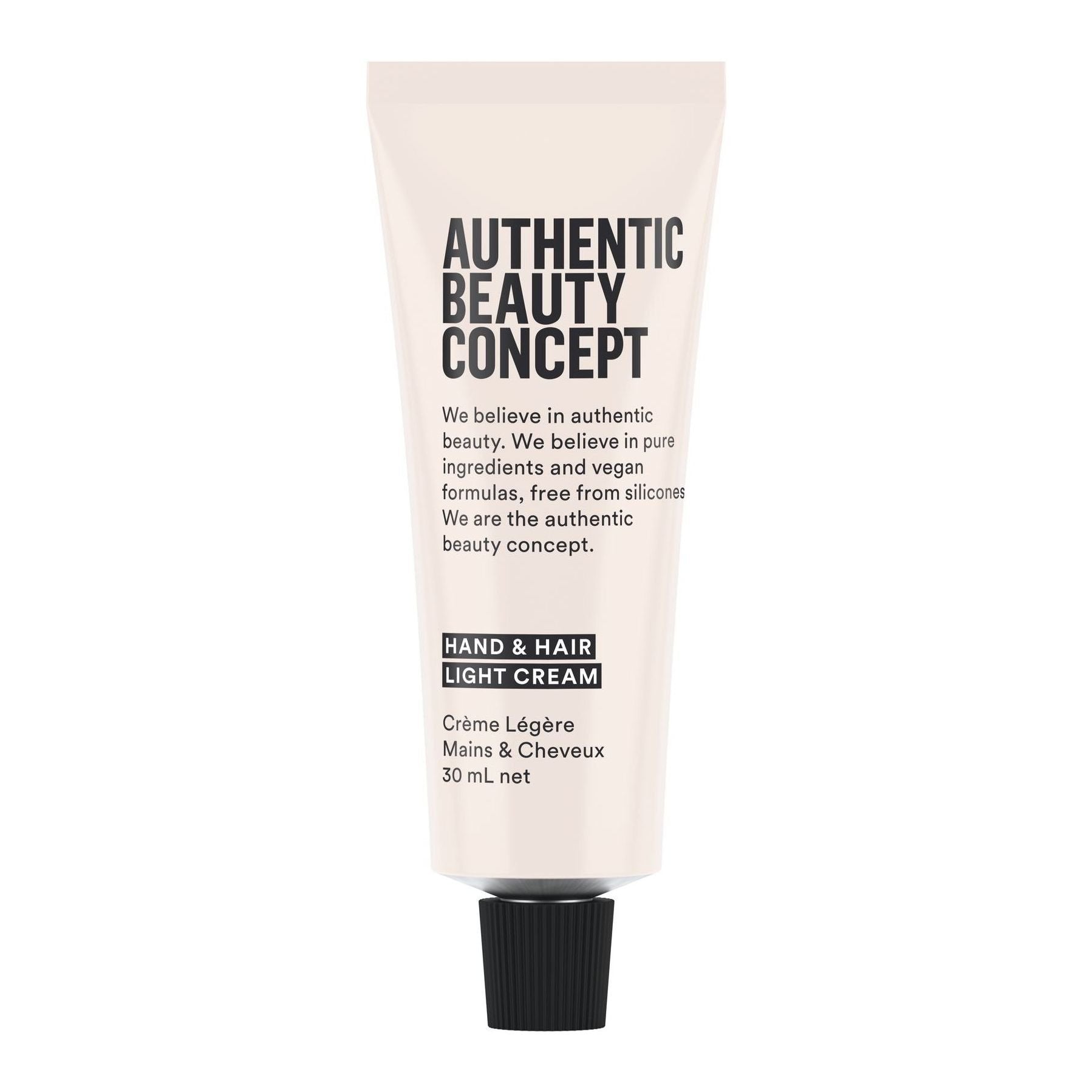 Authentic beauty concept Hand & Hair Light Cream