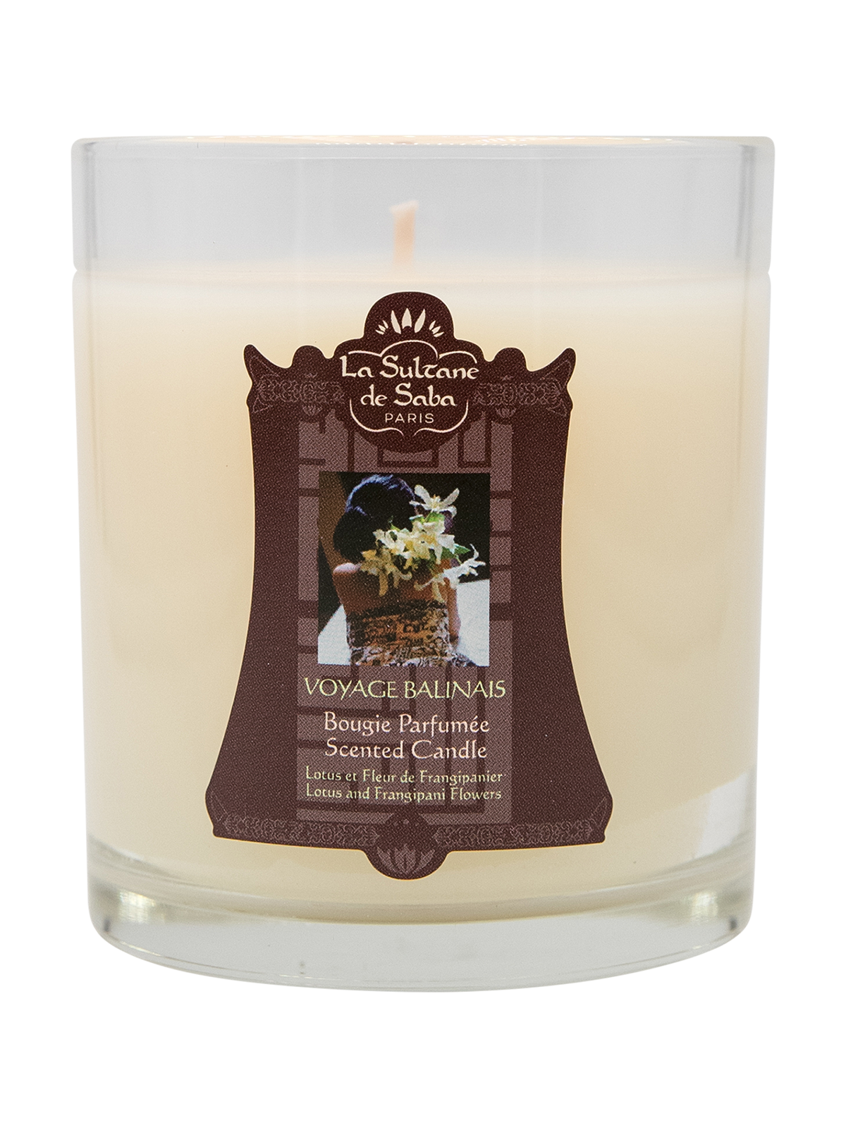 La Sultane de Saba Candle - Lotus and Frangipani Flower Fragrance 165g