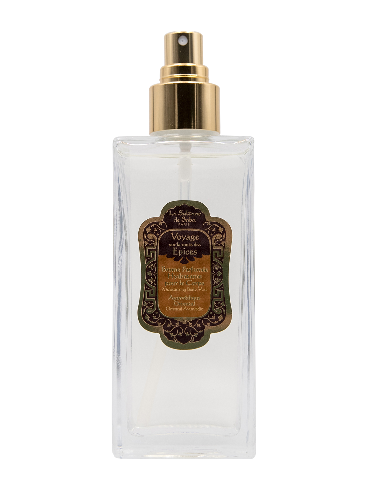 La Sultane De Saba Moisturizing Mist - Oriental Ayurvedic Amber Vanilla Patchouli Fragrance 200 ml