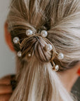 pearl cluster gold