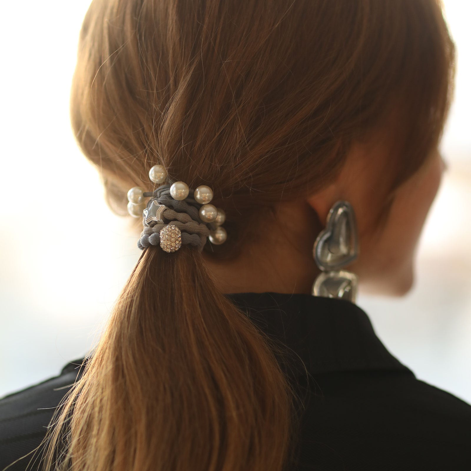 pearl cluster storm grey