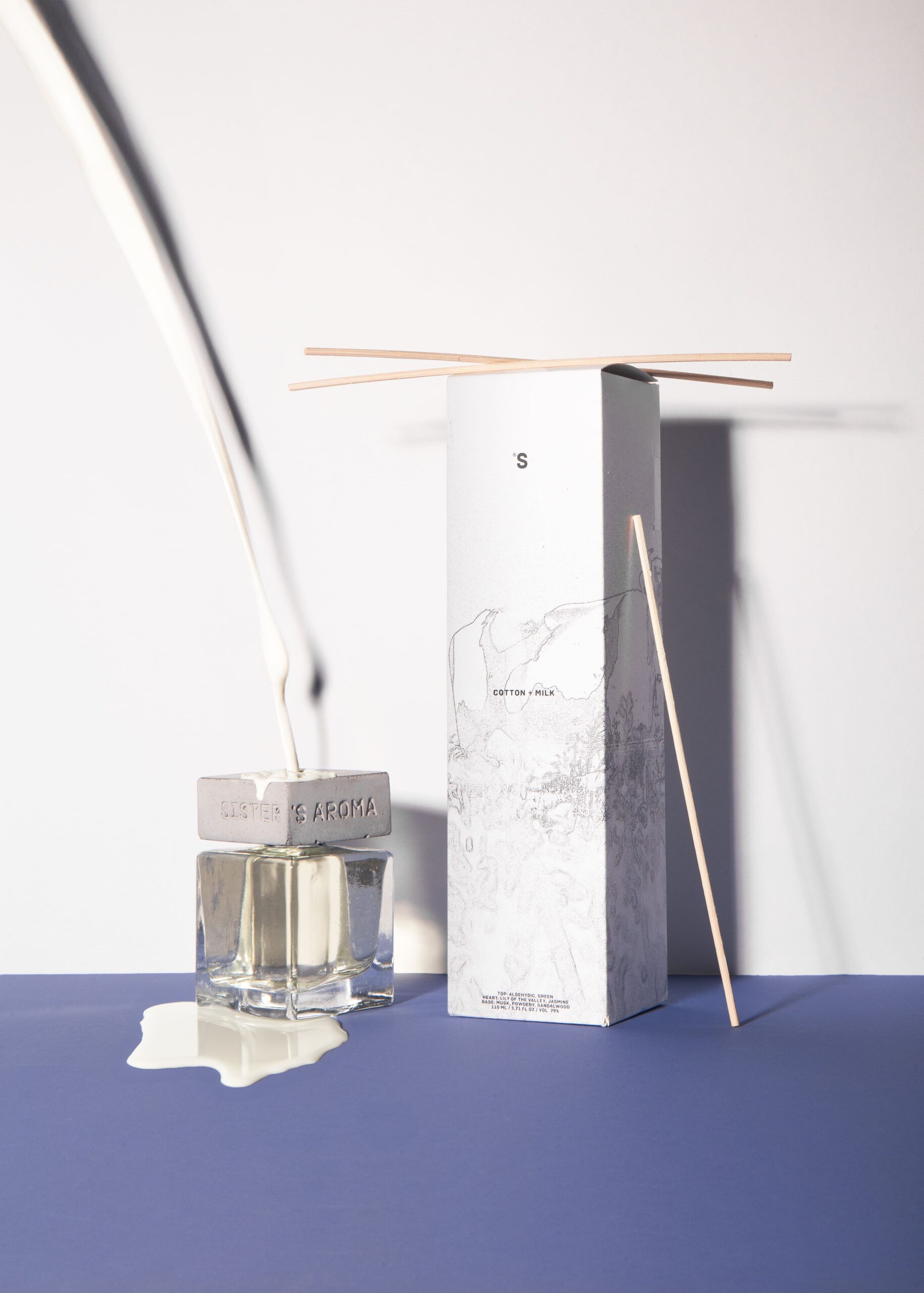 Sister's Aroma Diffuser Cotton + Milk 110 ml