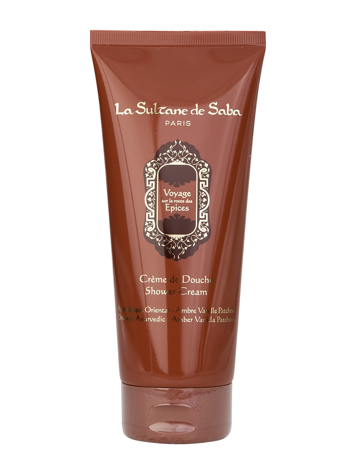 La Sultane de Saba Shower Cream - Oriental Ayurvedic Amber Vanilla Patchouli Fragrance 200ml