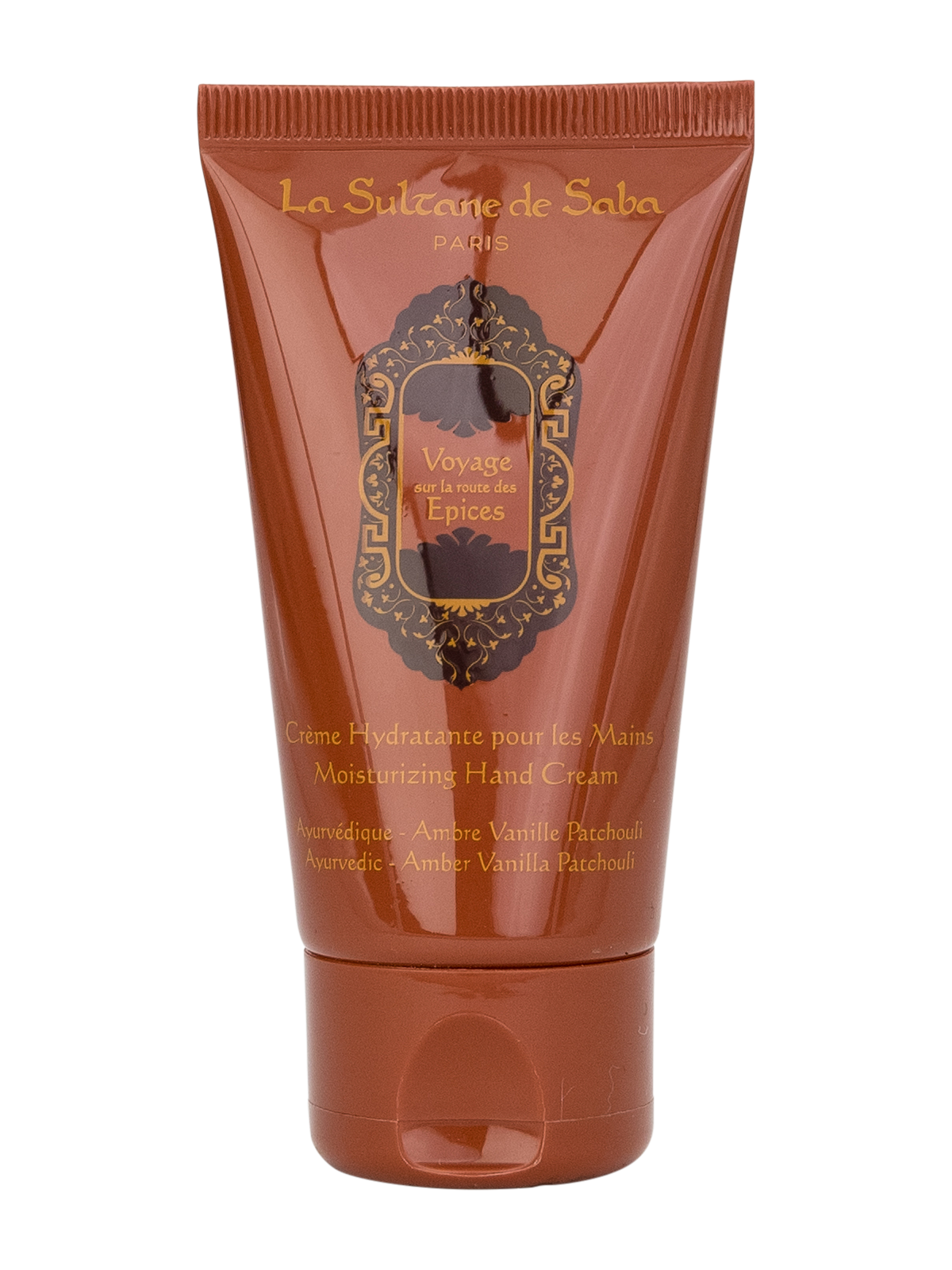 La Sultane de Saba Moisturizing Hand Cream - Oriental Ayurvedic Amber Vanilla Patchouli Fragrance 50ml