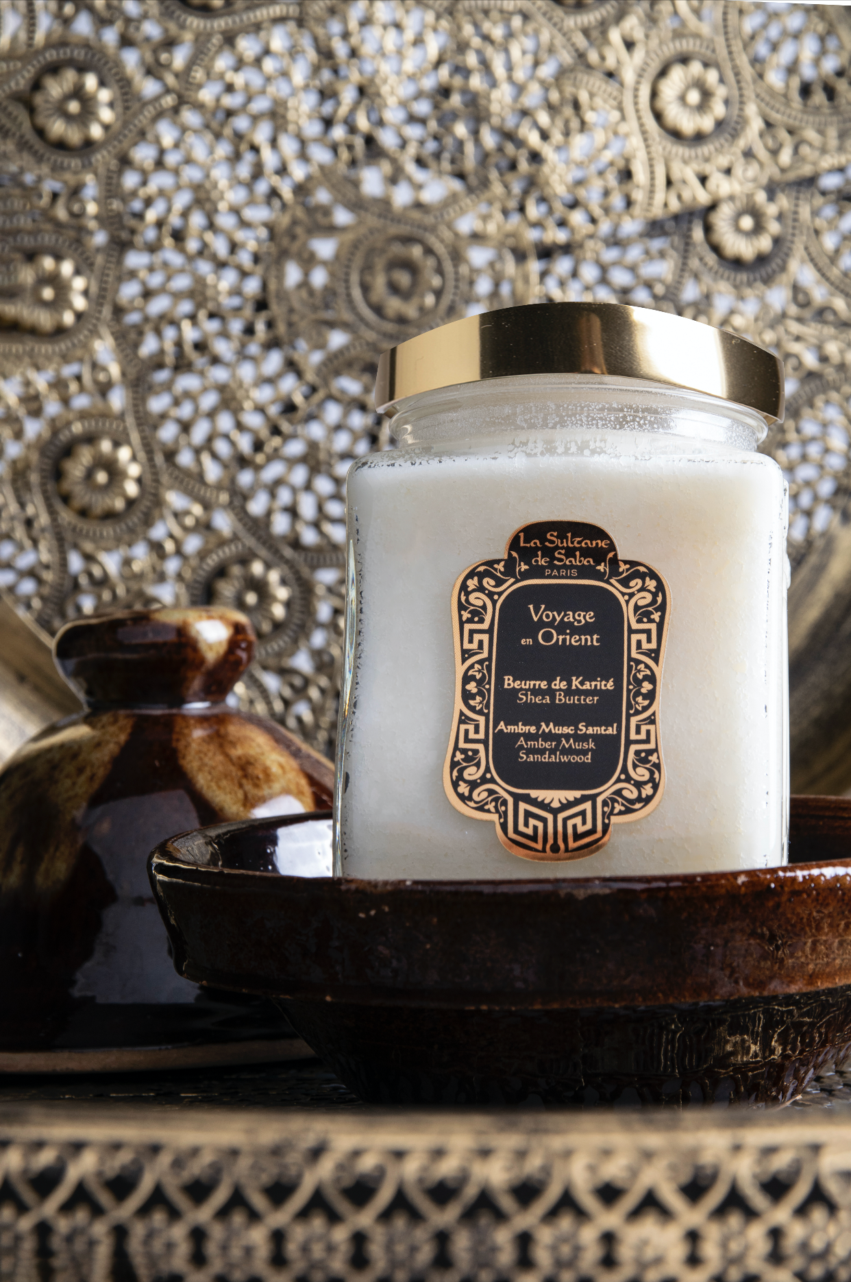 La Sultane De Saba Shea Butter - Amber Musk Sandalwood Fragrance 300 ml