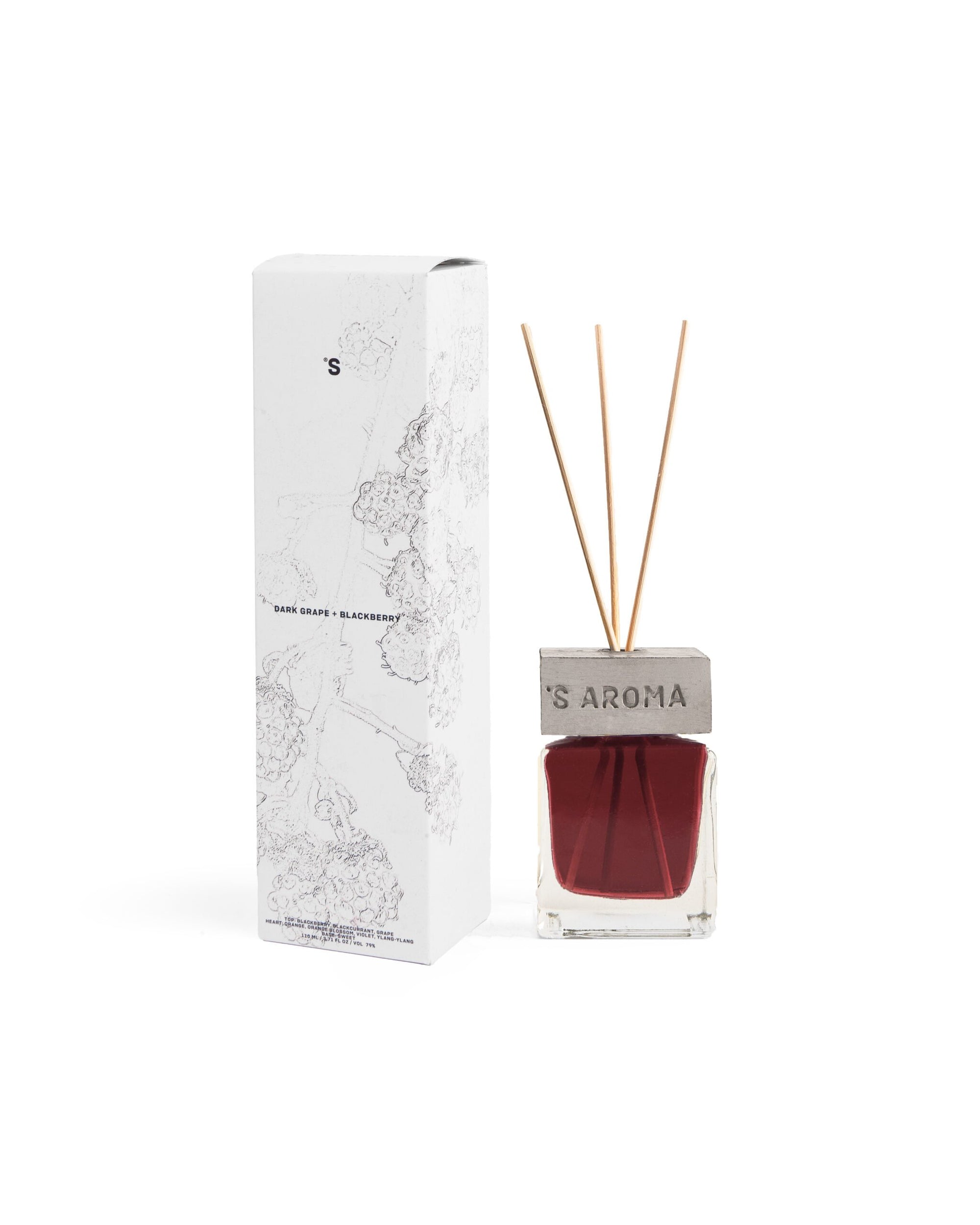 Sister's Aroma Diffuser Dark Grape + Blackberry 110 ml