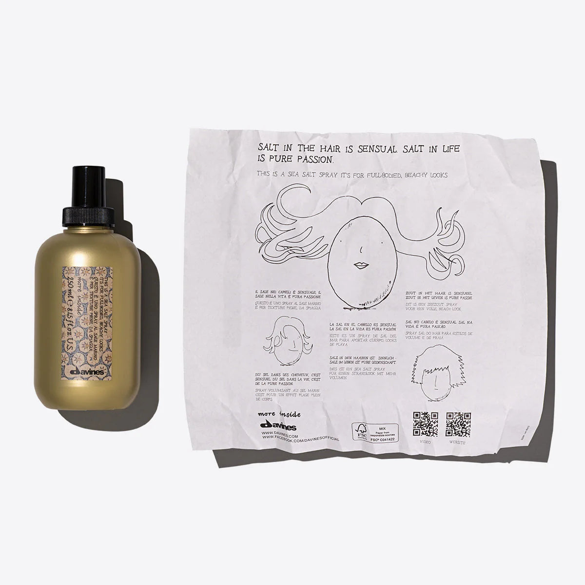Davines More Inside Sea Salt Spray 250 ml