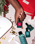 Manucurist Green Flash LED varnish RED VELVET 15ml