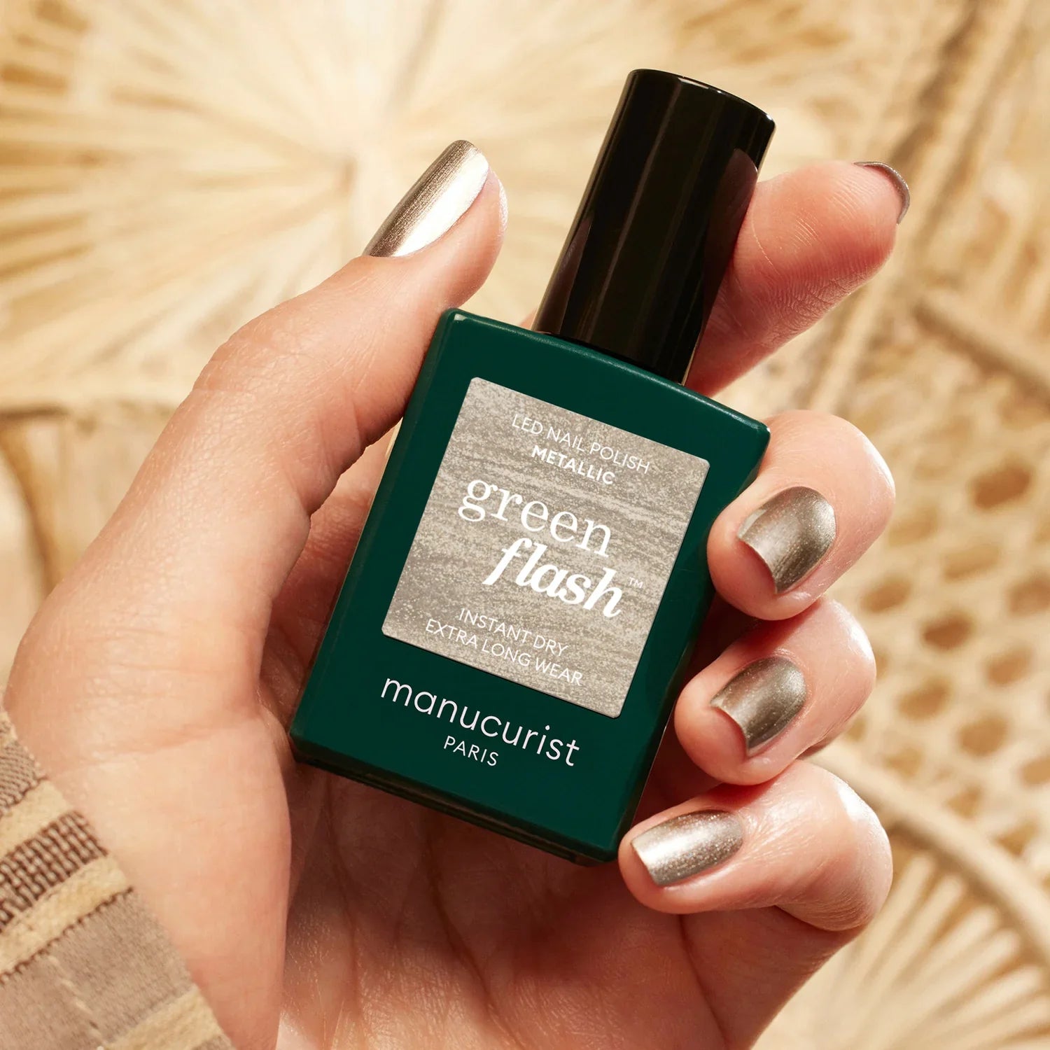 Manucurist Green Flash LED lak METALLIC 15ml