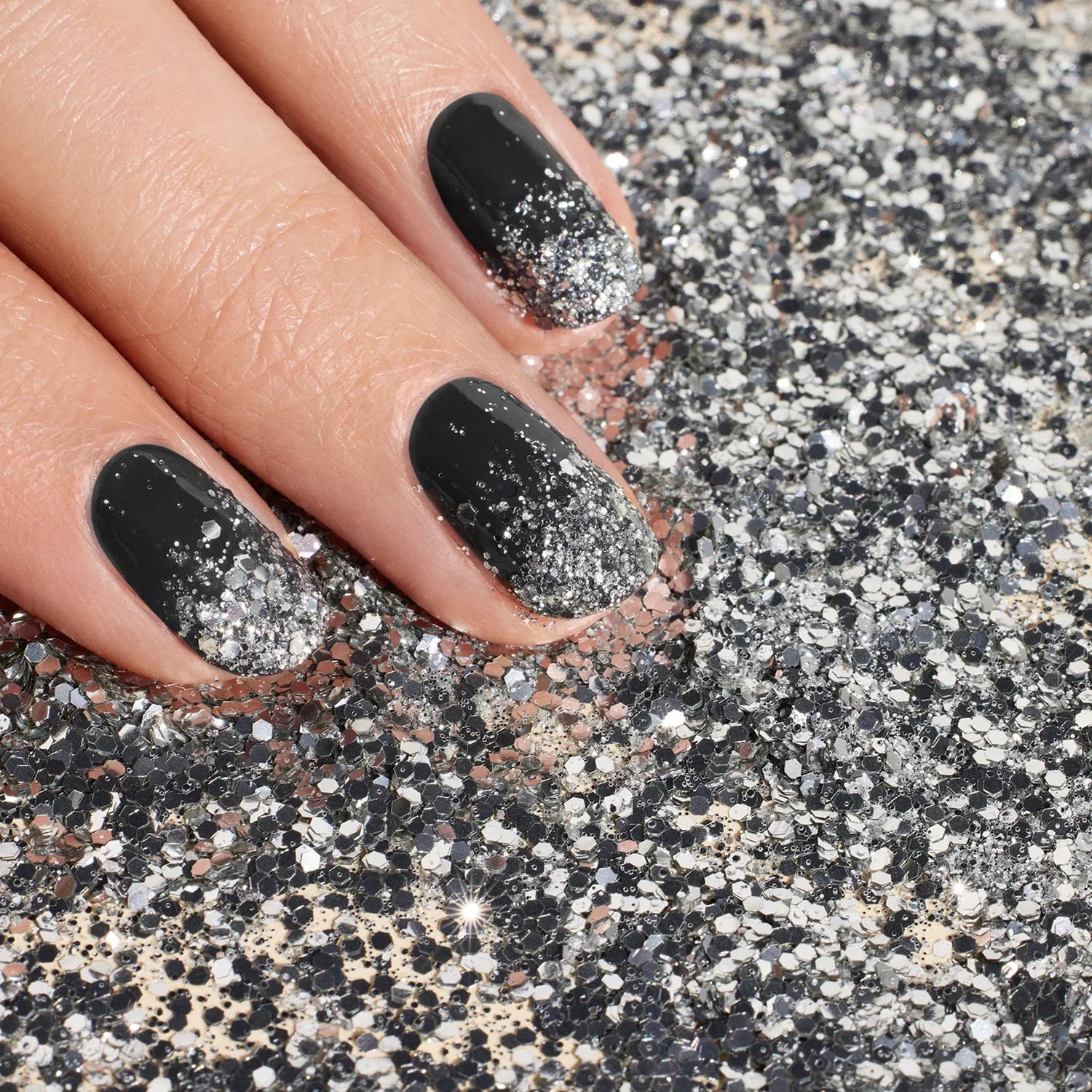 Manucurist Better with Glitter Silver & Mirror