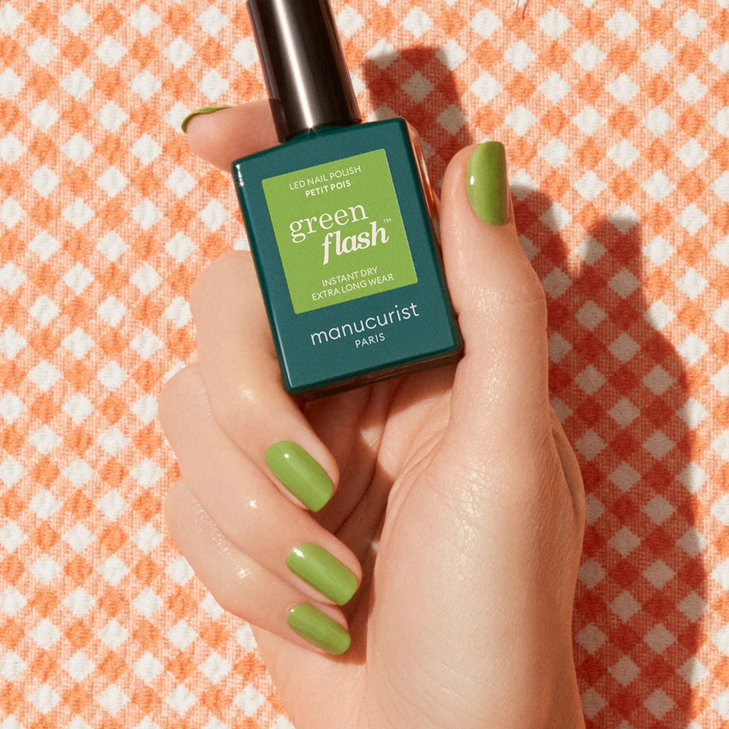 Manucurist Green Flash LED lak PETIT POIS 15ml