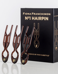 Fiona Franchimon Nº 1 Hairpin | Brown hnědé (3 nebo 5 ks)
