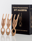 Fiona Franchimon Nº 1 Hairpin | Satin Sand (3 or 5 per box)
