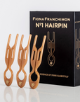 Fiona Franchimon Nº 1 Hairpin | Smooth Caramel (3 pcs)