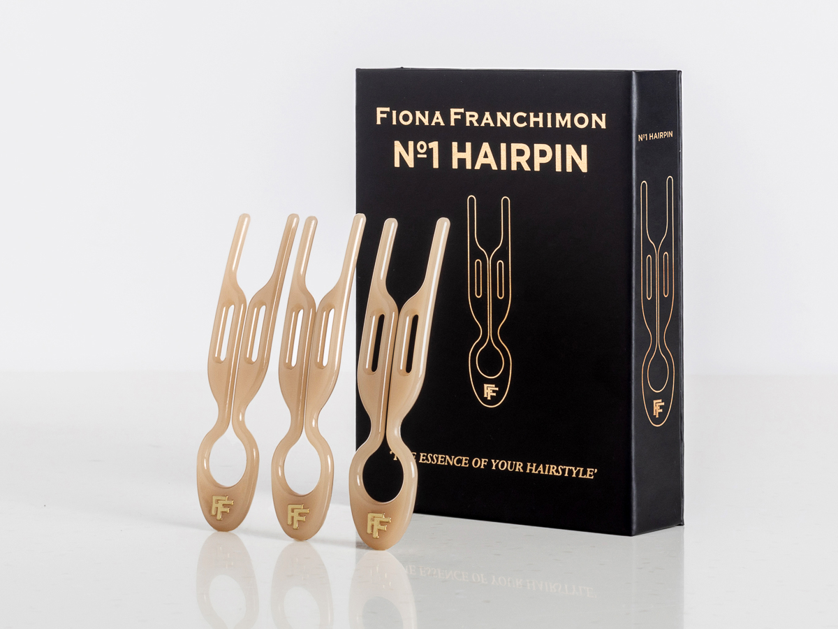 Fiona Franchimon Nº 1 Hairpin | Soft Beige (3 or 5 per box)