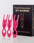 Fiona Franchimon Nº 1 Hairpin | Strawberry Pink (3 pcs)