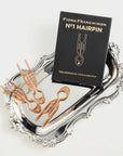 Fiona Franchimon Nº1 HAIRPIN | Bronze Glaze (3 or 5 per box)