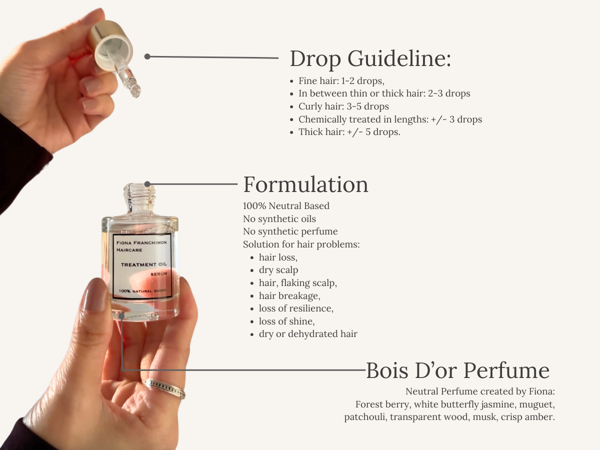Fiona Franchimon Hair Treatment Oil Serum 30 ml