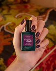 Manucurist Green Flash LED varnish AUBERGINE 15ml