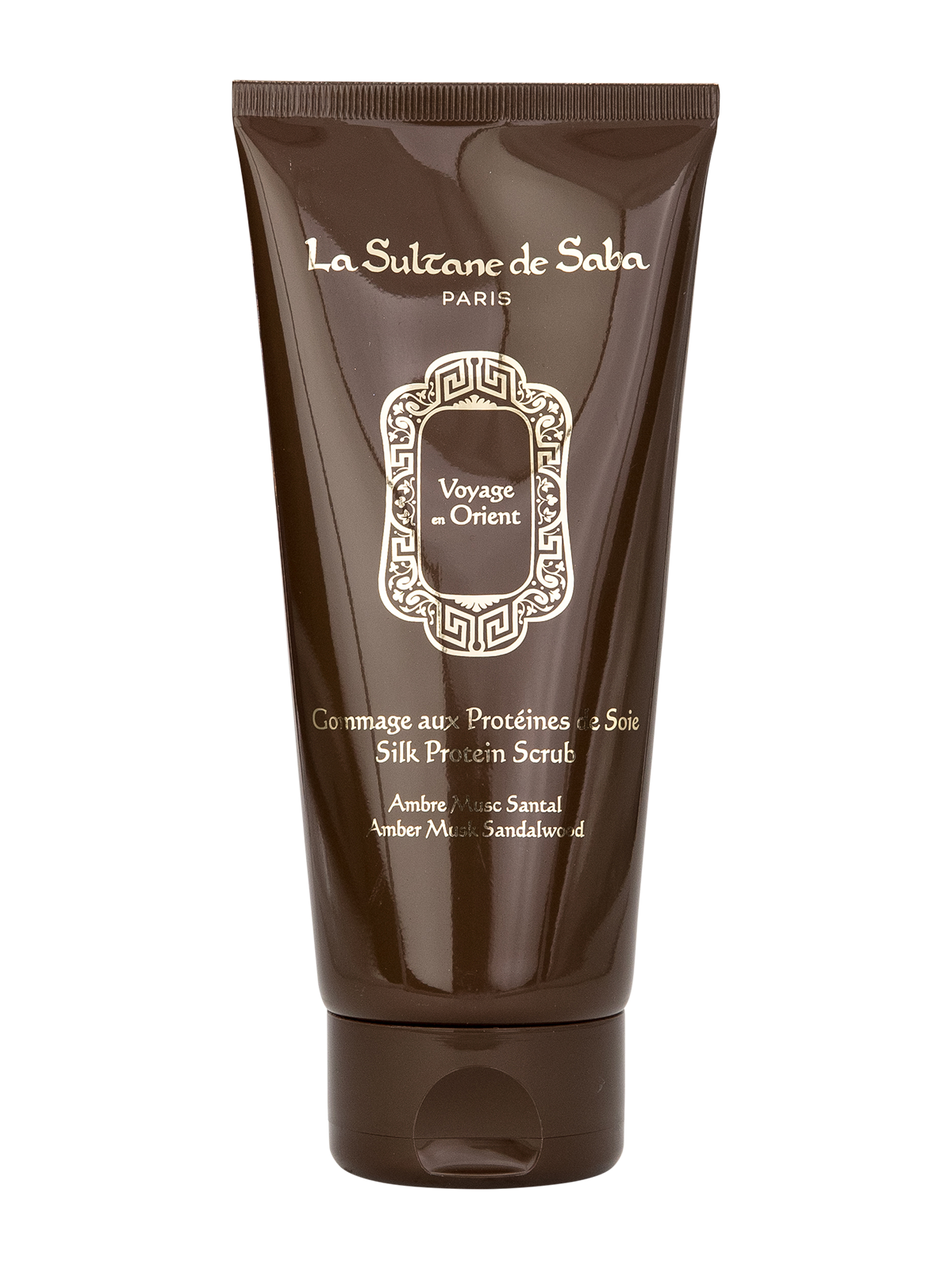 La Sultane de Saba Silk Protein Scrub - Amber Musk Sandalwood Fragrance 200g