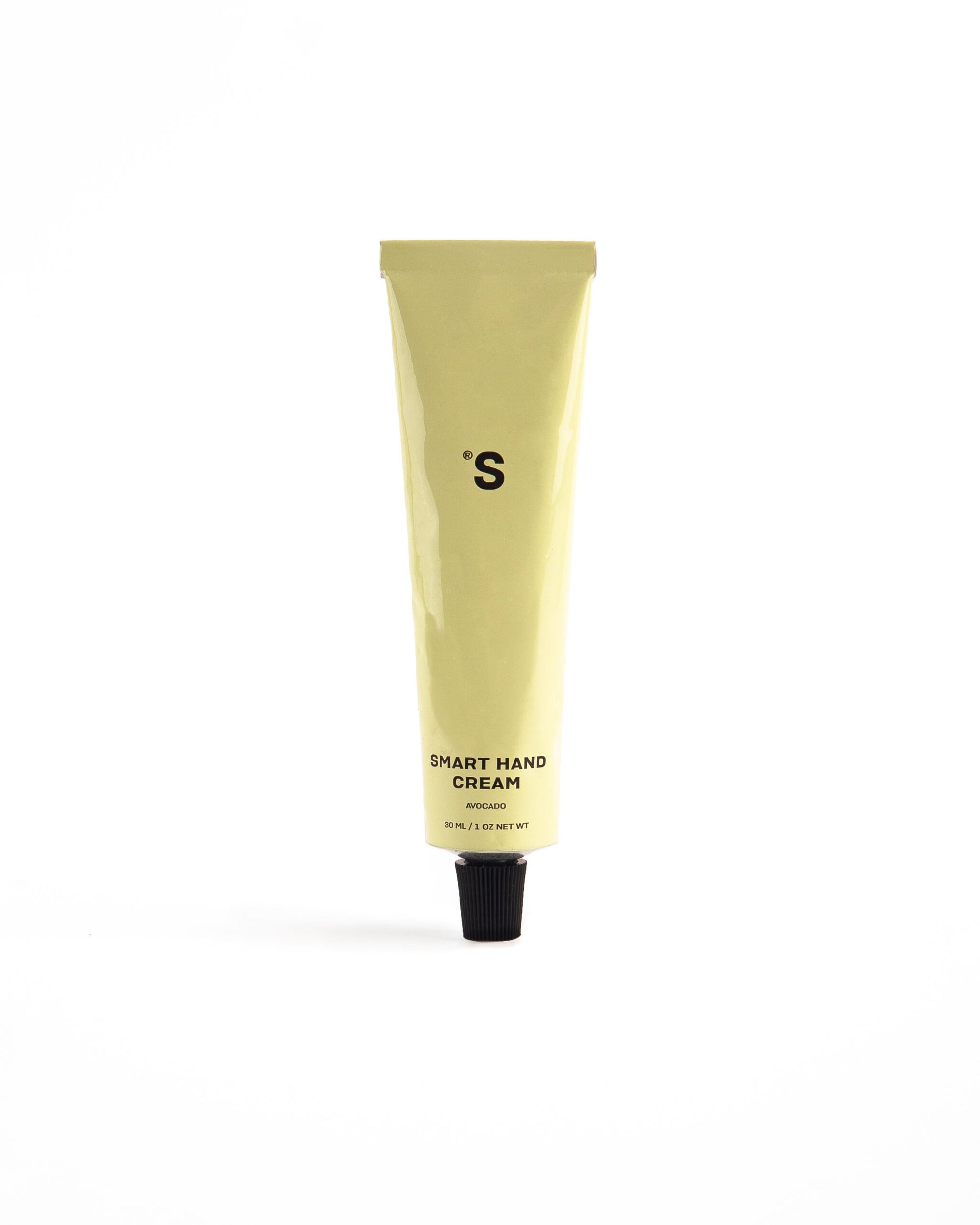 Sister's Aroma Smart Hand Cream in avocado scent, 30 ml tube, antioxidant hand moisturizer for all skin types.