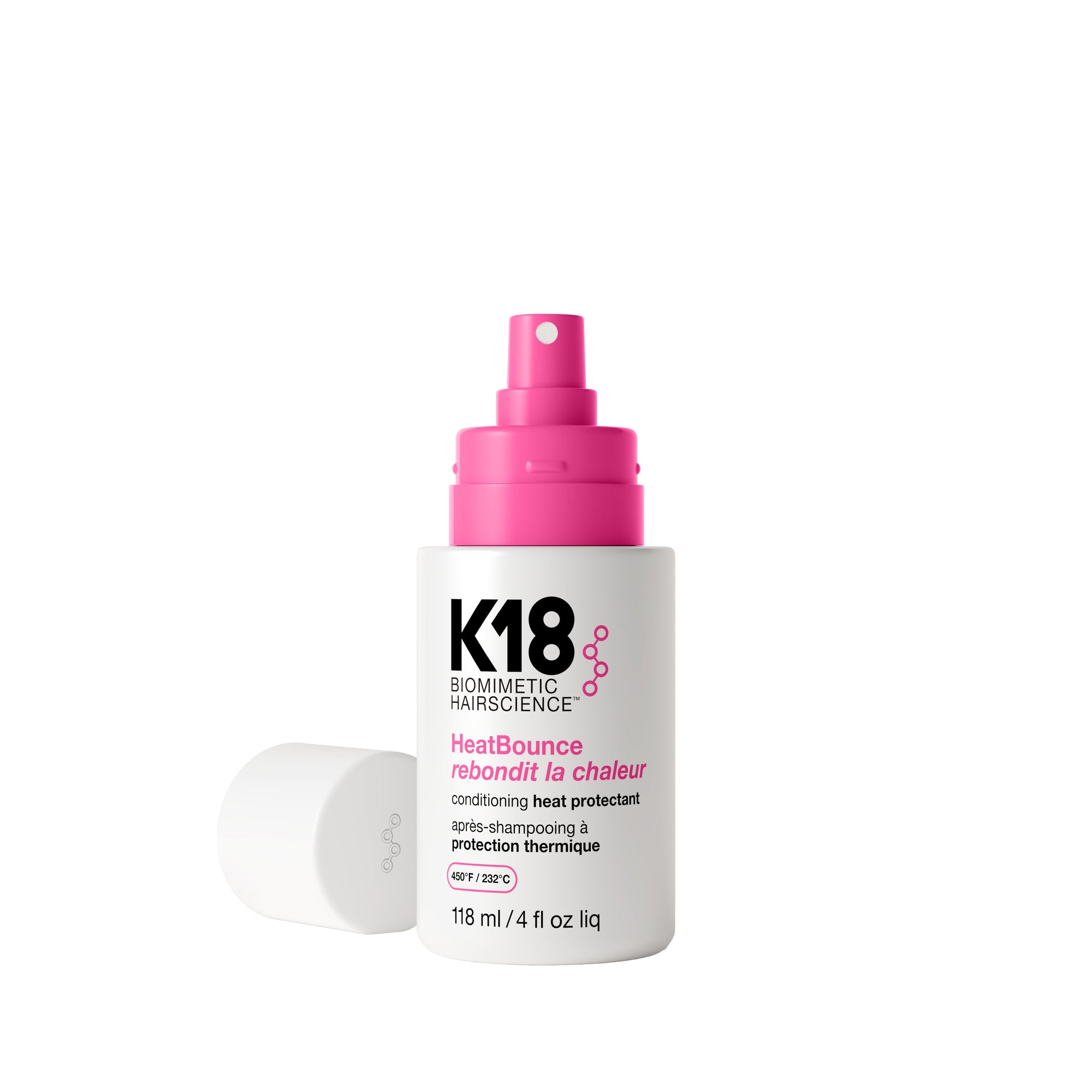 K18 HeatBounce™ Conditioning Heat Protectant, 118 ml