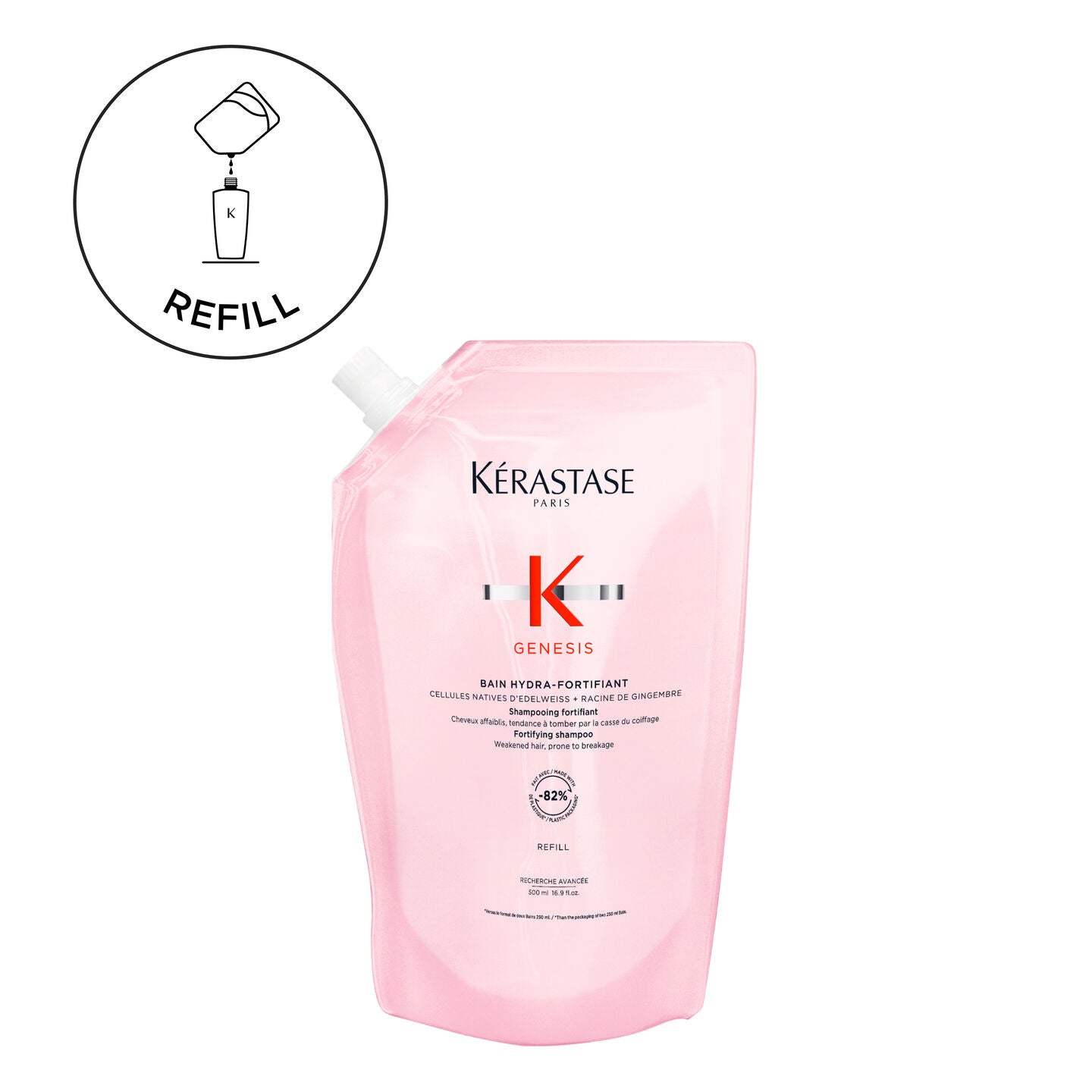Kérastase Genesis Bain Hydra-Fortifiant 500 ml Refill