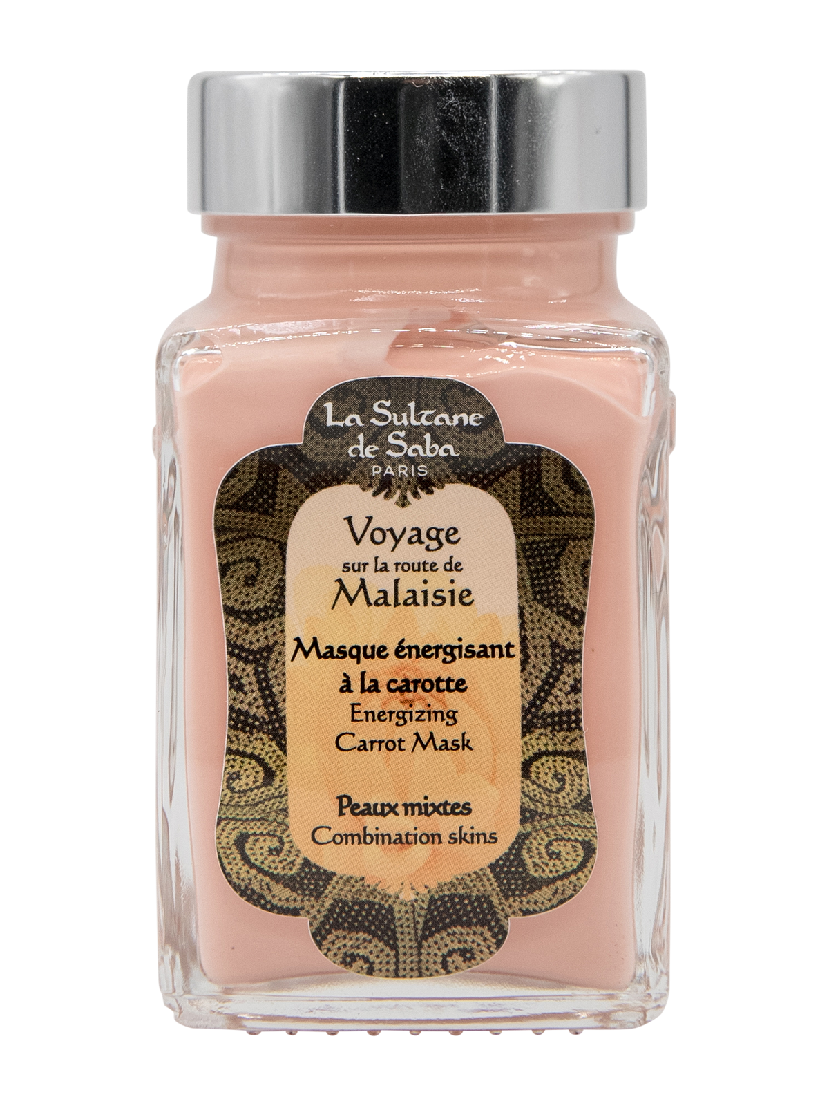 La Sultane de Saba Energizing Carrot Mask - Jasmine and Tropical Flowers Fragrance 100 ml