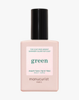 Green Shimmery Top Coat Silver
