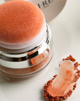 MI-RE Cosmetics Dual Blush-Lit Dual Blush + Highlighter Nacré Duo tvářenka a rozjasňovač 2v1 – růžová