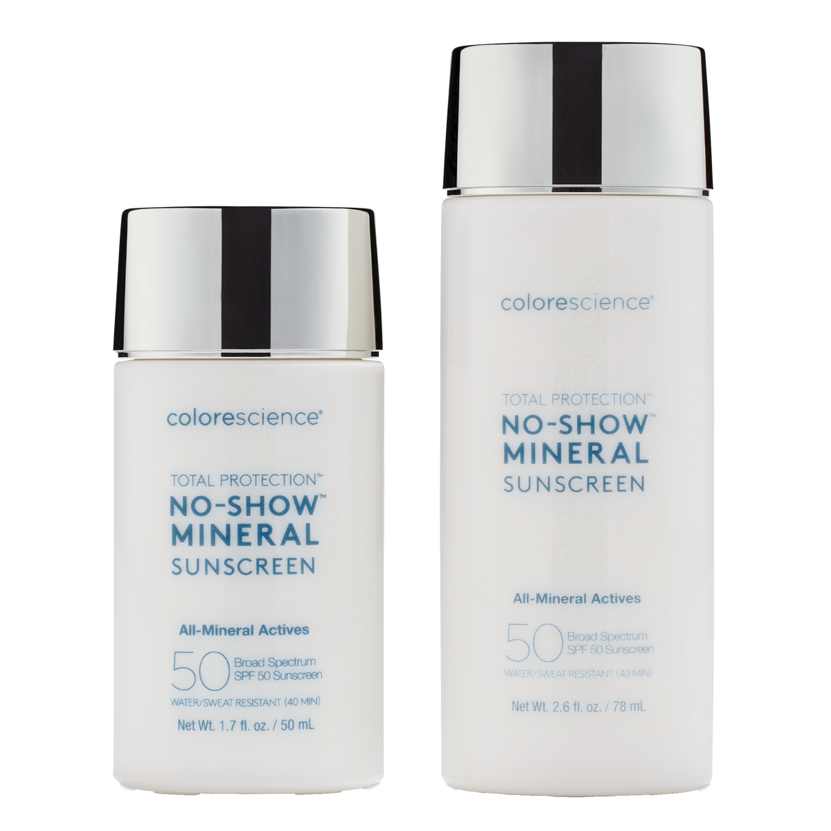Colorescience Total Protection® No-Show™ Mineral Sunscreen SPF 50 78 ml