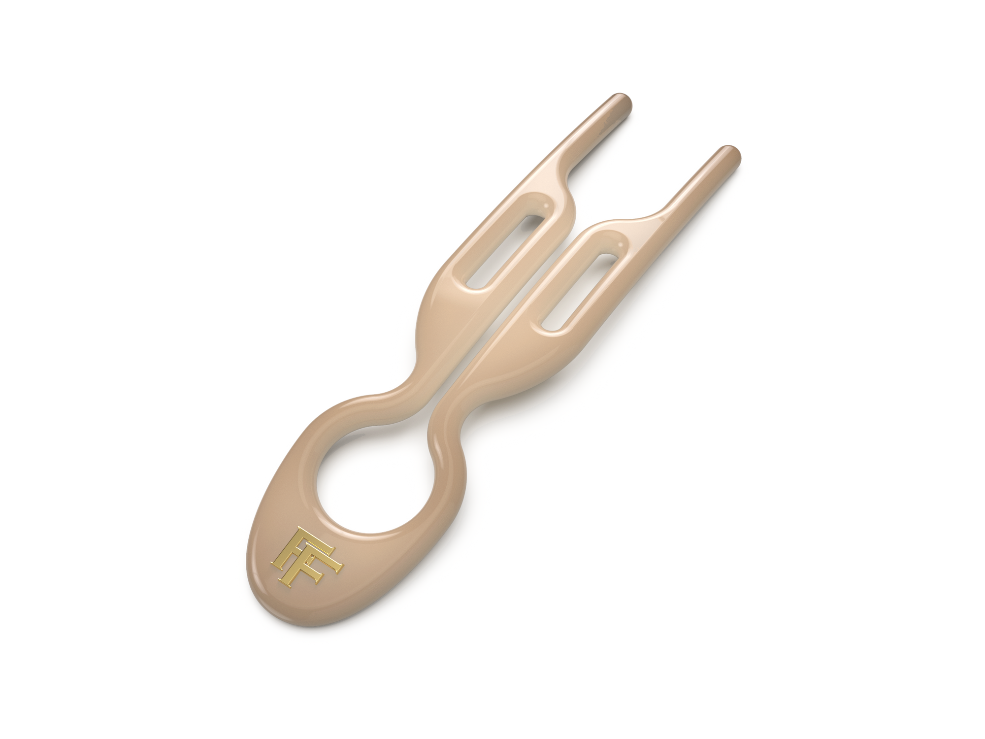 Fiona Franchimon Nº 1 Hairpin | Soft Beige (3 or 5 per box)