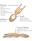 Fiona Franchimon Nº 1 Hairpin | Satin Sand (3 or 5 per box)