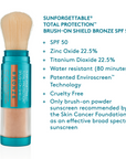 Colorescience Sunforgettable® Total Protection® Brush-On Shield Bronze SPF 50